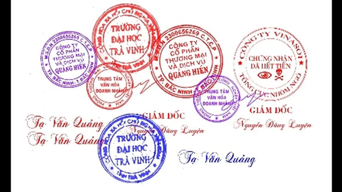 Dịch vụ khắc dấu giả